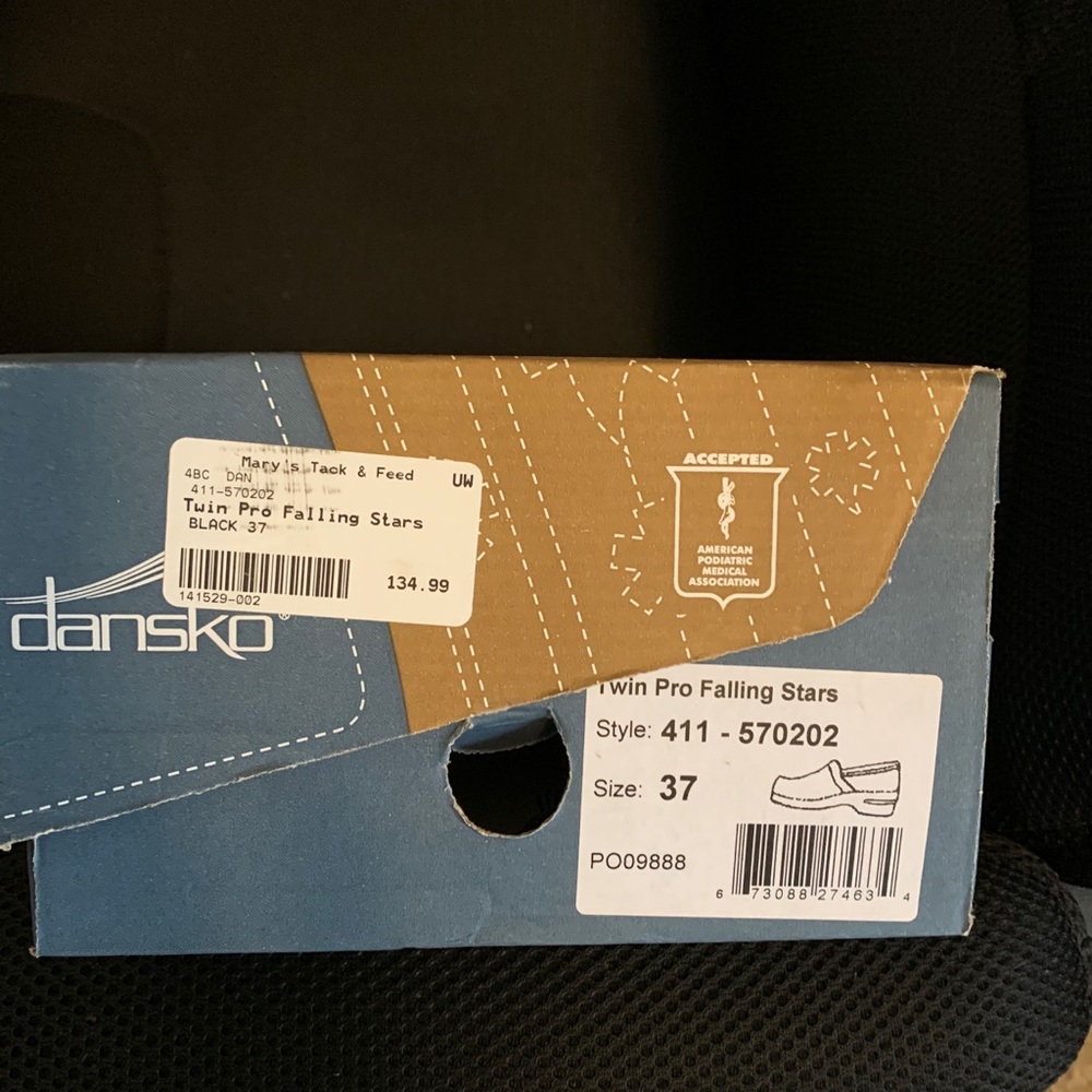 Dansko shooting stars clogs !